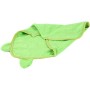 Fiyuer Accappatoio per Cani 2 PCS Asciugamano Cani Piccoli Asciugatura Rapida per Cane Pigiama Piccolo Blu Verde