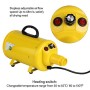 amzdeal Soffiatore per Cani con 4 Ugelli, 2800W, 2 Livelli di Temperature(30℃/55℃), velocità di Vento Regolabile, Meno Rumo