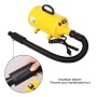 amzdeal Soffiatore per Cani con 4 Ugelli, 2800W, 2 Livelli di Temperature(30℃/55℃), velocità di Vento Regolabile, Meno Rumo