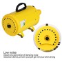 amzdeal Soffiatore per Cani con 4 Ugelli, 2800W, 2 Livelli di Temperature(30℃/55℃), velocità di Vento Regolabile, Meno Rumo