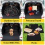 Focuspet Tappeto Auto per Cani, 185 x 105 x 36CM Copertura Universale per Bagagliaio Protezione Portabagagli Copri Baule Auto pe