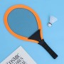 LIOOBO 2pcs Bambini Badminton Racchette da Tennis Set per Sport all'Aria Aperta Genitore-Bambino Sport educativi Giochi Sportivi
