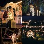 Catena Luminosa, Chenci® Luci Stringa 10m e Cavo Prolunga 3m Lampadina Illuminazione 100 LED Bulbo Lampade Ghirlanda Decorazion