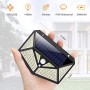 Luce Solare Led Esterno, Kilponen【Illuminazione a 6 Lati 1500LM】Lampada Solare Esterno con Sensore di Movimento 2200mAh Luci