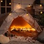 OxyLED Catene luminose, 25ft G40 luci esterne a corda, [Versione aggiornata] luci all'aperto della corda del giardino del patio 