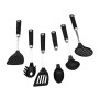 Bastilipo - Set di accessori da cucina 7 pezzi: Schiumarola, mestolo, mestolo, spatola, spatola forata, mestolo per pasta, suppo