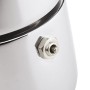 Bialetti Venus Caffettiera in Acciaio Inox, No Induzione, 2 Cups, Inossidabile, Argento