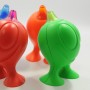 Alessi AGV02 GR Gino Zucchino Zuccheriera con Versatore in Resina Termoplastica, Verde