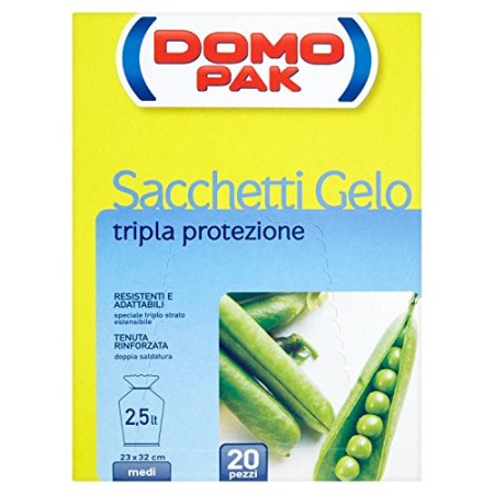 Domopak Sacchetti Gelo Medio - 20 pezzi