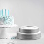 600 Pezzi| Set da Stoviglie Monouso in Plastica Glitter Argento - 100 Piatti Usa e Getta, 100 Piatti da Dessert, 100 Bicchieri, 