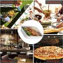 DASGF Monouso Alluminio Foil vassoi, contenitori con Lamina Lids3000ml.