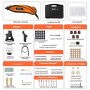 Tacklife RTD35ACL Strumento Multifunzione,Utensile Rotante con 83 Accessori, Mini Drill con Velocita' Variabile per Incidere, Ta