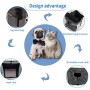 Arkmiido Borsa da Bicicletta per Animali Domestici, Zaino Cane Gatto Trasportino,Portabicicletta per animali da compagnia，Bors