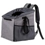 Arkmiido Borsa da Bicicletta per Animali Domestici, Zaino Cane Gatto Trasportino,Portabicicletta per animali da compagnia，Bors
