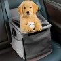 Arkmiido Borsa da Bicicletta per Animali Domestici, Zaino Cane Gatto Trasportino,Portabicicletta per animali da compagnia，Bors