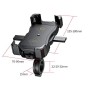 YGL Porta Telefono per Moto con Caricabatterie Wireless e Caricatore USB, Caricabatterie Wireless a Ricarica Rapida 15 W, Suppor