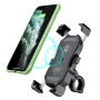 YGL Porta Telefono per Moto con Caricabatterie Wireless e Caricatore USB, Caricabatterie Wireless a Ricarica Rapida 15 W, Suppor