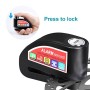 Echoice Antifurto Moto Bloccadisco in Acciaio Inossidabile Impermeabile Lucchetto Antifurto 6mm Allarme Sonoro 110dB con 1.5m Ca