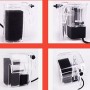 lzndeal - Filtro per serbatoio dell’acqua, sistema di circolazione della purificazione dell’acqua, alimentazione esterna, fi