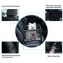 GENORTH Seggiolino Auto per Cani Dog Car Seat Aggiorna Seggiolino Auto Booster per Cani con Coperta per Cani, Perfetto per Anima