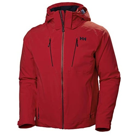 Helly-Hansen Alpha 3.0 Isolato Giacca Da Sci, Uomo, Alert Red, L
