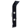 Colonna Doccia 006 Alluminio Black/White 3 Funzioni 2 Bocchette Idro Lombari L22xP44xH145