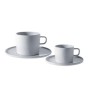A di Alessi - AJM28/89 - PlateBowlCup Mug in porcellana bianca - set da 4