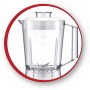 Moulinex Blendeo LM2A0110 Frullatore a Bicchiere, 400 W, 34 Decibel, Acciaio, Bianco