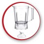 Moulinex Blendeo LM2A0110 Frullatore a Bicchiere, 400 W, 34 Decibel, Acciaio, Bianco