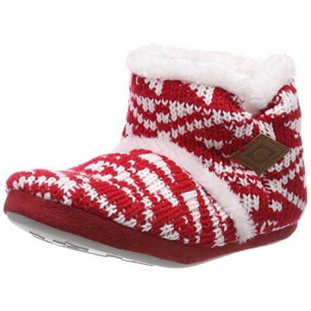 Dockers by Gerli 39ho305-700705, Pantofole a Stivaletto Donna, Rosso (Rot/Weiss 705), 37 EU