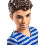 Barbie- Babysitter Uomo con Salatini Una Bambola e 5 Accessori a Tema, Multicolore, FNP43