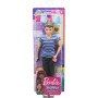 Barbie- Babysitter Uomo con Salatini Una Bambola e 5 Accessori a Tema, Multicolore, FNP43