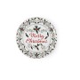 Excelsa Christmas Holly Piatto Panettone/Portata, Porcellana