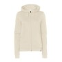 CARE OF by PUMA Felpa con cappuccio in pile, da donna, con cerniera, light grey, 40, Label: XS