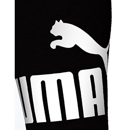 PUMA Essentials Logo, Pantaloni Compressione Donna, Nero (Cotton Black), S