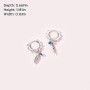 Pandora Orecchini di stoffa Donna argento - 297205EN168