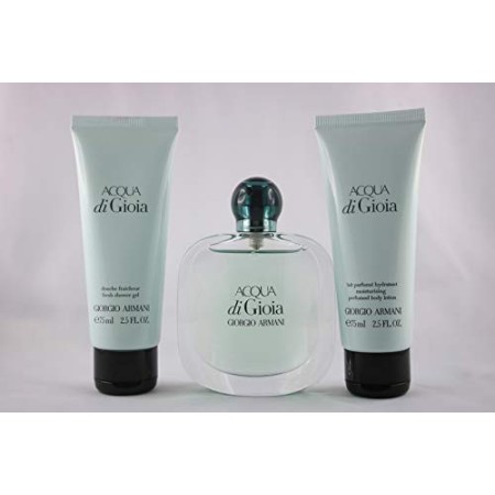 Armani Set Acqua di Gioia + Gel Douche 75 ml + Latte Corpo 75 ml - Profumo Donna