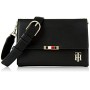 Tommy Hilfiger, CROSSOVER SAFFIANO Donna, Nero, OS