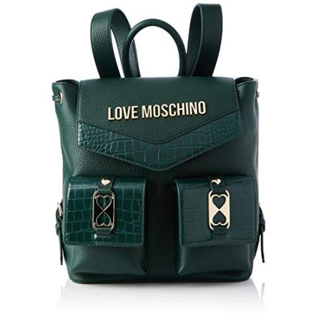 Love Moschino JC4290PP0BKP1, Zaino Donna, Verde, Normale