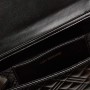 Love Moschino Borsa Quilted Nappa PU, Donna, Nero, Normale