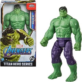 Marvel Avengers - Hulk (Action Figure Deluxe 30cm, Blaster Titan Hero Blast Gear Serie)