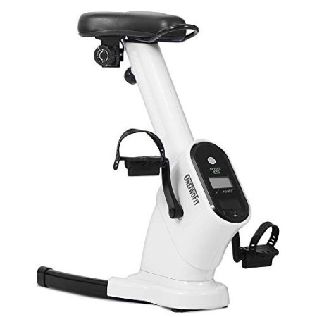 ONETWOFIT OT173 - Cyclette magnetoresistiva, senza maniglia, 8 livelli di resistenza magnetica regolabile, display LED, peso mas