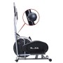 ISE Cross Trainer Ellittica Trainer Cyclette 2 in 1, Training Bike Fitness Cardio, ideale per fitness al coperto, Max.120KG, SY-