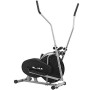 ISE Cross Trainer Ellittica Trainer Cyclette 2 in 1, Training Bike Fitness Cardio, ideale per fitness al coperto, Max.120KG, SY-