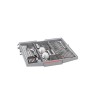 Bosch Elettrodomestici Serie 4 SMU46LS00E Lavastoviglie, Silenceplus, Display a 7 Segmenti, 60 cm, 7.5 L, 46 Decibel, 14 coperti