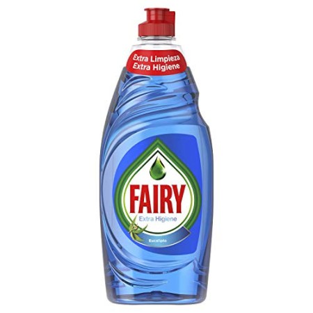 Fairy Extra igiene, detersivo per lavaggio a mano Eucalipto, 8 confezioni da 500 ml (4000 ml)