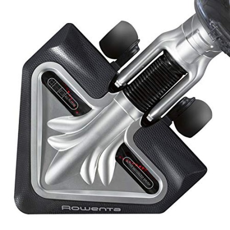 Rowenta RH8929 Air Force Extreme Silence Scopa Elettrica Senza Fili e Senza Sacco, 25.2 V, Rumorosità, 77 dB, Grigio / Marrone