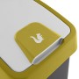 keeeper magne Pattumiere da Cucina, PP/TPE, Giallo, 10 Litri (per Sacchi da 18-20 L)