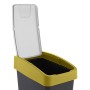 keeeper magne Pattumiere da Cucina, PP/TPE, Giallo, 10 Litri (per Sacchi da 18-20 L)