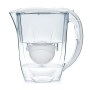 Aqua Optima FJ0550 Confezione 6 Mesi-caraffa filtrante per Acqua Oria con 3 cartucce filtri per 60 Giorni, Plastic, White, 2.8L